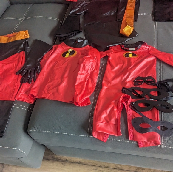 Halloween costumes Incredibles family of 4 - Picture 2 of 10